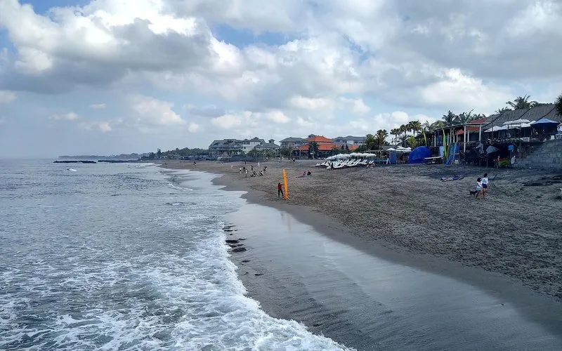 The beach at Canggu