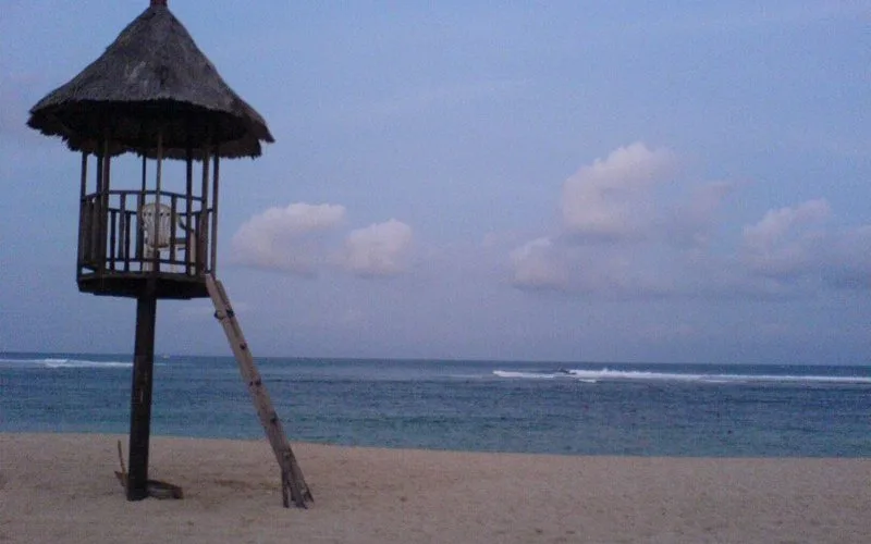The beach at Nusa Dua